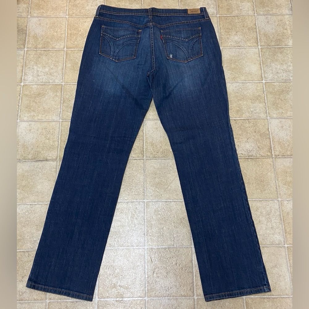 Vintage Levi's Leg 505 Blue Denim Jeans Size 14L